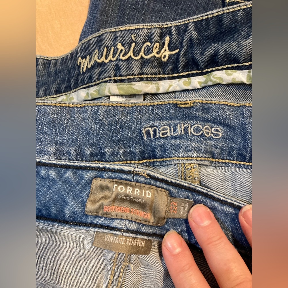 Maurice’s & Torrid jeans! Size 20